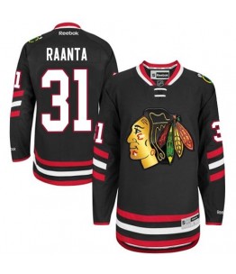 NHL Antti Raanta Chicago Blackhawks Premier 2014 Stadium Series Reebok Jersey - Black